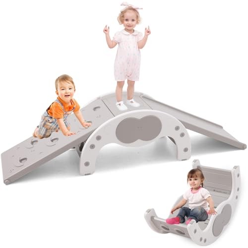 Toddler climbing frame - climbing, in